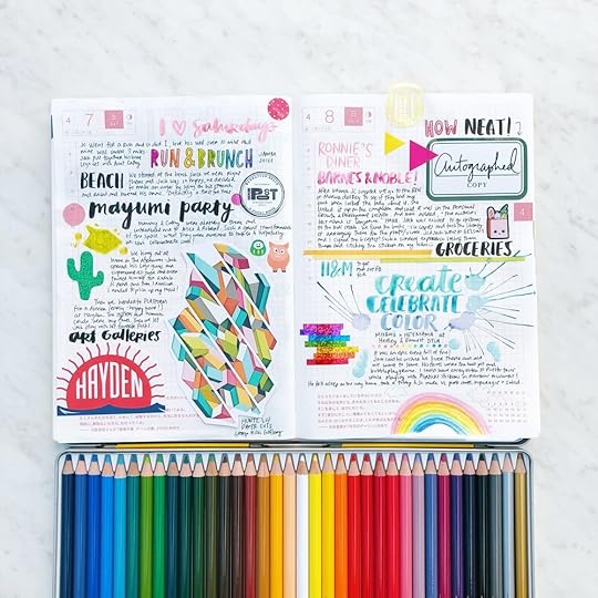 Amy Tangerine Hobonichi