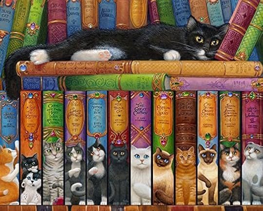 Image result for books cats