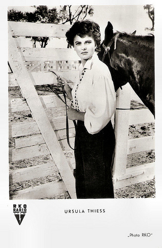 Ursula Thiess in The Americano (1955)