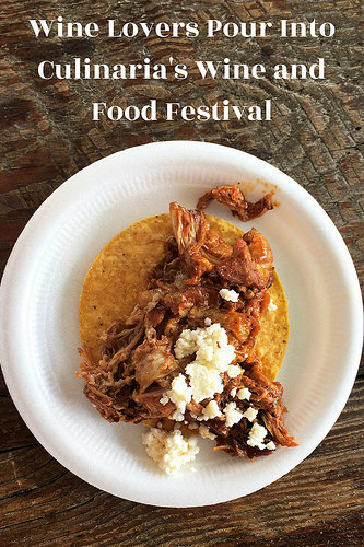 Wine Lovers Pour Into Culinaria's Wine and Food Festival