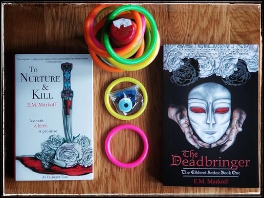 Not pictured is the bashful $5 Amazon gift card. 