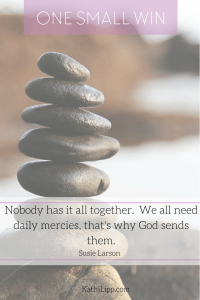 Is a Balanced Life Possible? Finding Peace in the Busy one small win