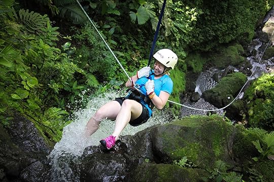 La Fortuna Costa Rica waterfall rappelling