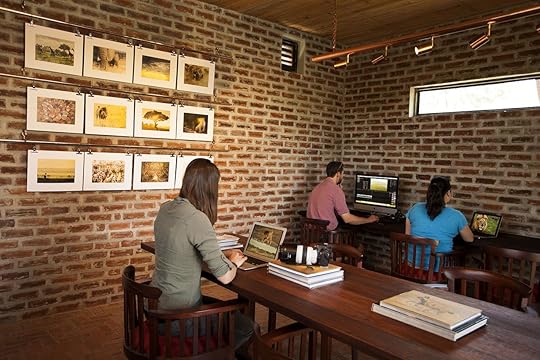 People editing pictures in Africa