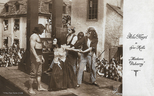 Pola Negri in Madame Dubarry (1919)