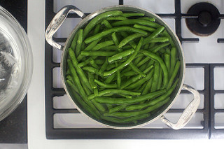 cooked green beans