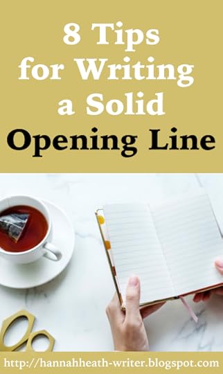 8 Tips for Writing a Solid Opening Line