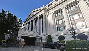 Outside at The Ritz-Carlton San Francisco