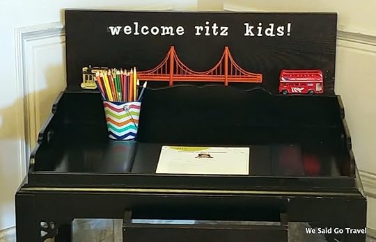 The Ritz Carlton SF Kids Check in here