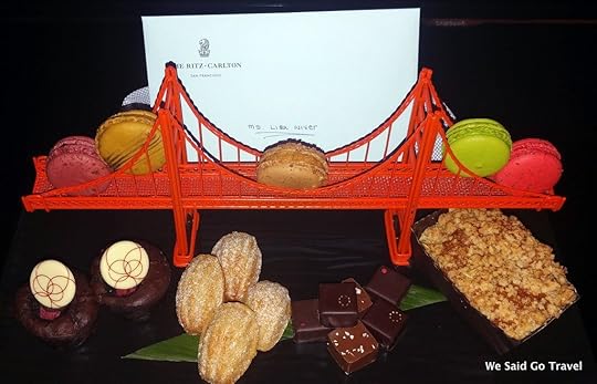 My treats at The Ritz-Carlton San Francisco