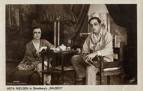 Asta Nielsen and Karl Meinhardt in Rausch (1919)