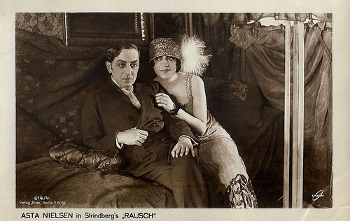 Asta Nielsen and Karl Meinhardt in Rausch (1919)