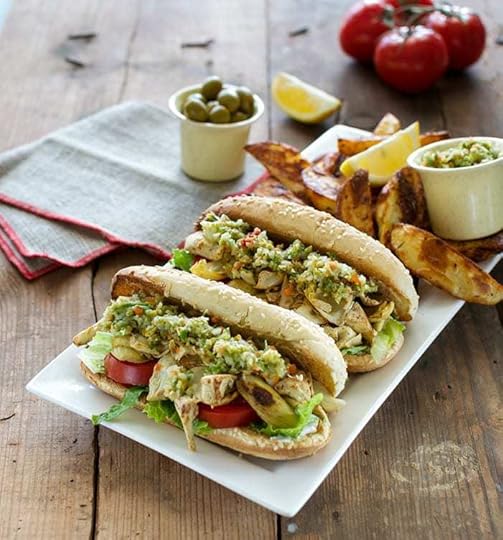 Artichoke Muffaleta Po’ Boys from Cook the Pantry | Photo by Ann Oliverio