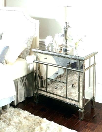 small mirrored nightstand mirror night stand best ideas on furniture marais chest