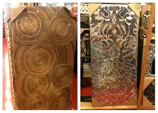 mosaic mirrored wall panel nice border shelf