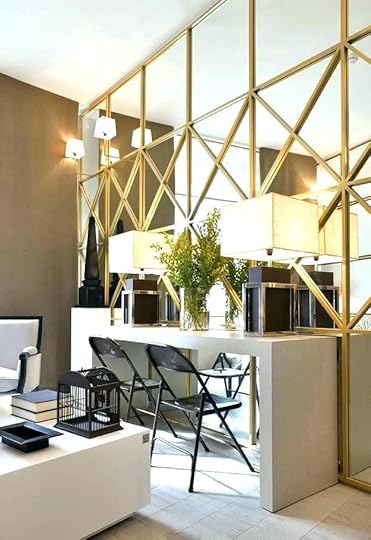 mosaic mirrored wall panel decorative mirror panels surprising design for walls kitchen plastic pier 1 imports