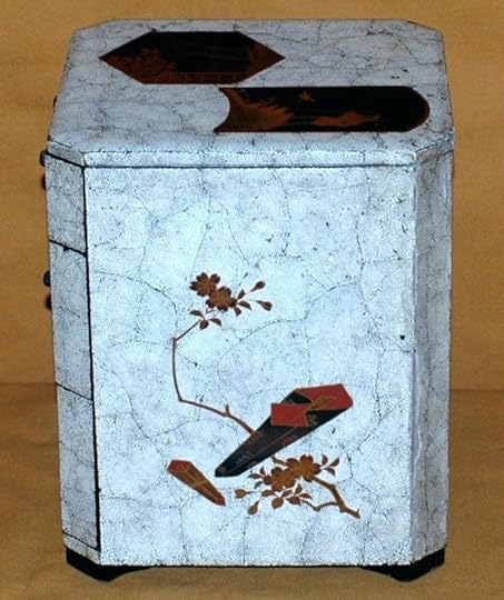 white lacquered boxes this exceptionally elegant antique vanity box employs a rare lacquer made form crushed egg shells storage uk