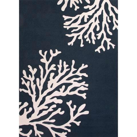 navy and coral rug pattern blue outdoor rugs patio accessories area