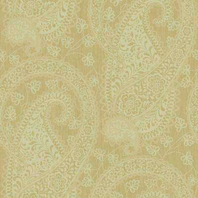 paisley wallpaper blue uk