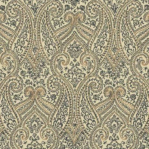paisley wallpaper luxury in beige and black by for print uk
