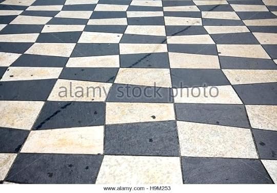 checkered floor tiles stock photos images marble
