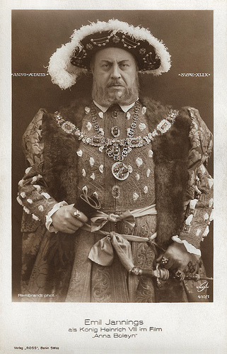 Emil Jannings in Anna Boleyn (1920)