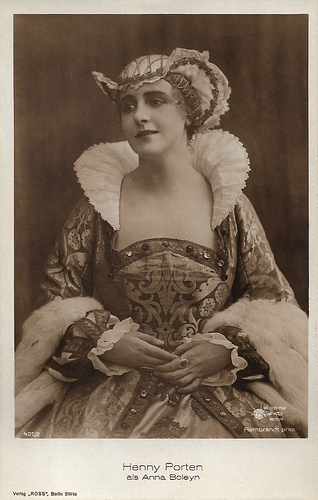 Henny Porten in Anna Boleyn