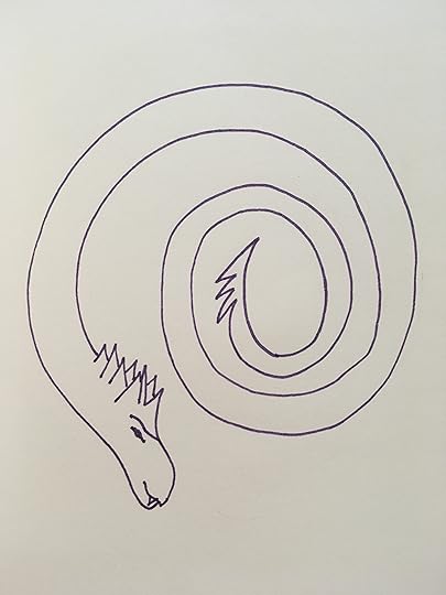 Mere anarchy - a dragon goes round and round