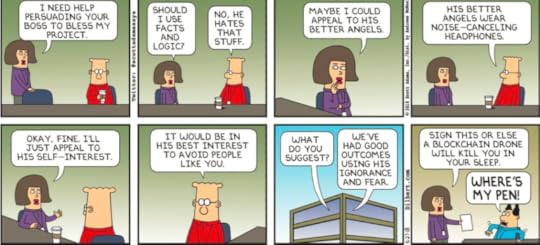 Dilbert internal theory of change