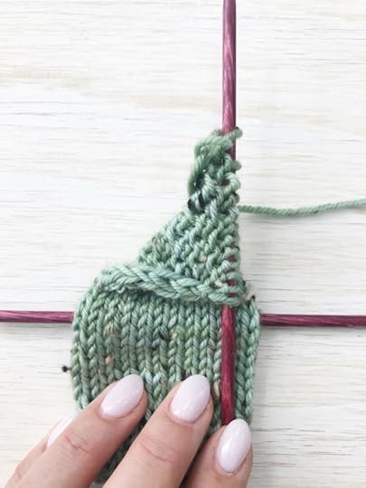 How to Knit Socks | Knitting a heel flap with Vickie Howell #knitting #socks #howtoknit #askmemonday