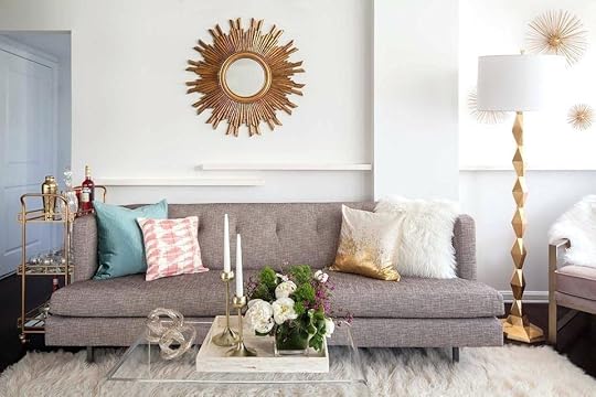 glam living room ideas apartment