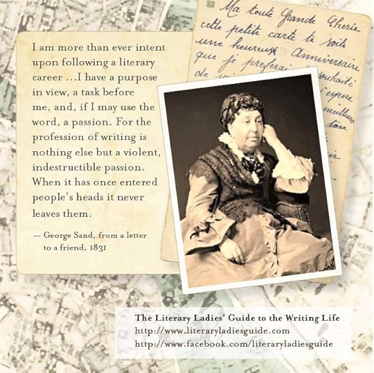 George Sand quote on writint