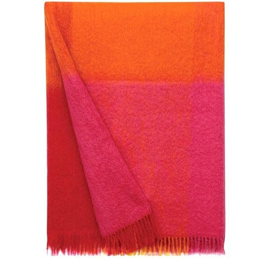 orange throw blanket warm and fuzzy blankets for winter ikea ritva