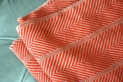 orange throw blanket nz
