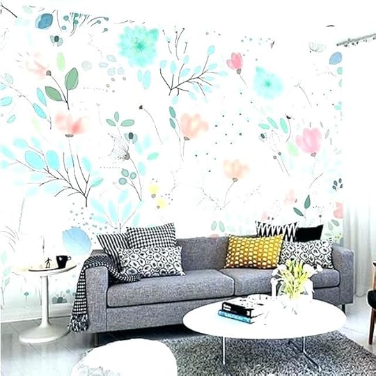 large scale floral wallpaper murals that make a statement dramatic very