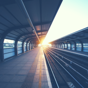 When you want to disconnect, trains can be the best place to write.