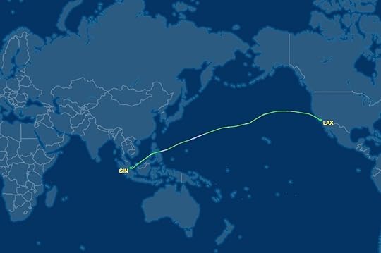 Los Angeles to Singapore nonstop flight