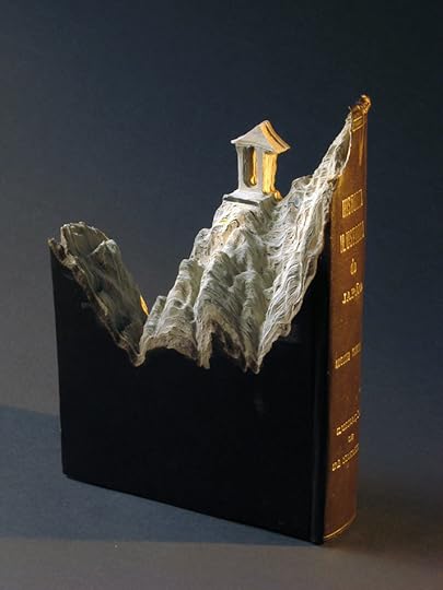 Book Sculpture by Guy Laramee