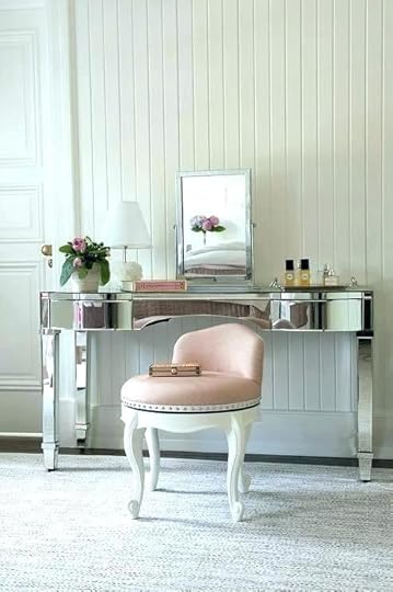 mirrored vanity stool table makeup with pink small dressing mirror and bathroom stools furniture dressi