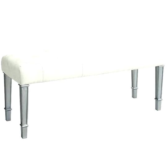 mirrored vanity stool pier makeup