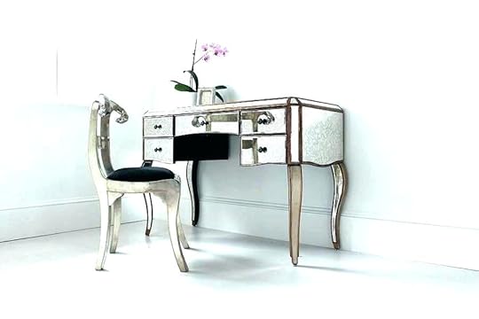 mirrored vanity stool console table ideas french provincial mirror dressing chairs