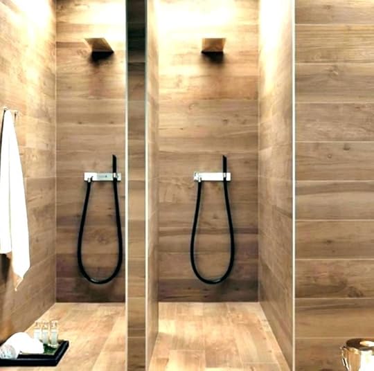 wood tile bathroom shower look best bathrooms ideas on floor most by joey dark