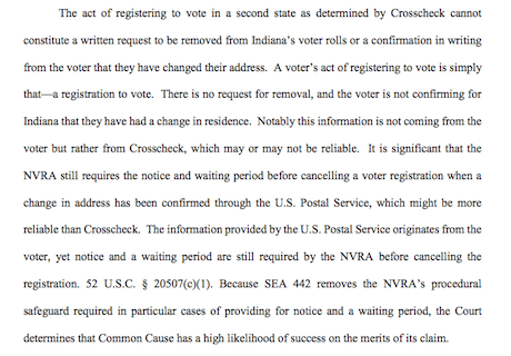 Indiana Preliminary Injunction
