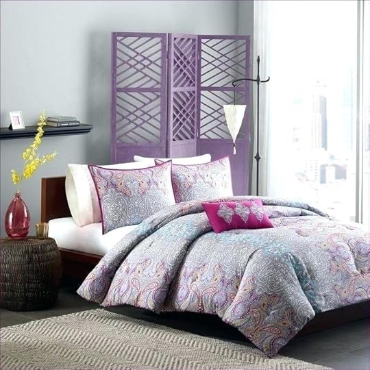 purple and white bedding gray sets medium size of teal twin set