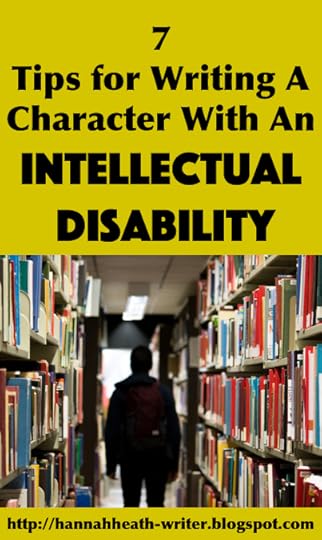 7 Tips for Writing A Character with an Intellectual Disability