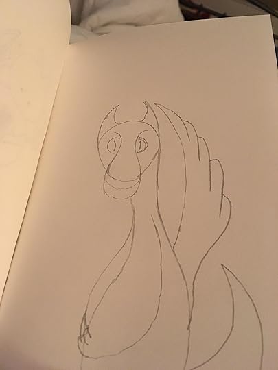 A little creepy dragon