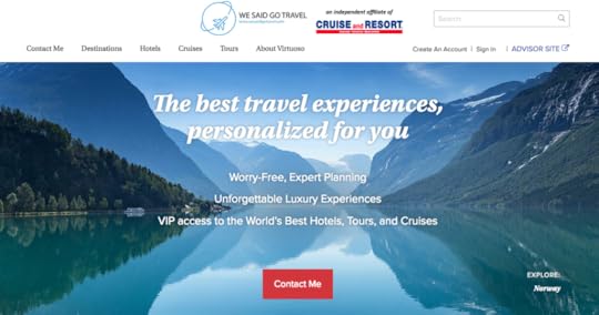 Lisa Niver Luxury Travel Advisor Virtuoso Home Page