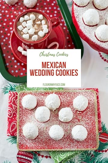 Favorite Christmas Cookie recipe Mexican Wedding Cookies melt in your mouth.