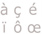 French accents