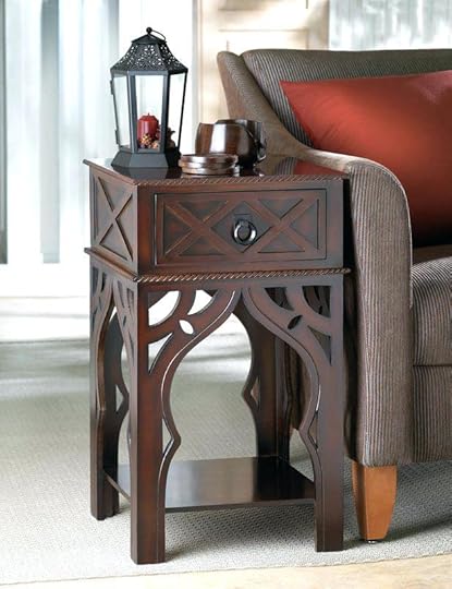 moroccan end table style runner